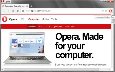 access opera extensions