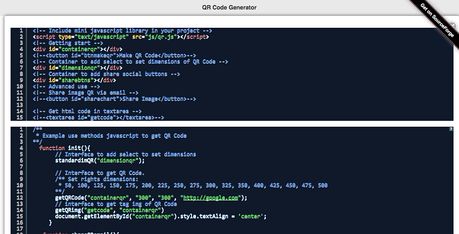 JavaScript QR Code extension - Opera add-ons
