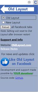 Old Layout For Facebook Extension Opera Add Ons