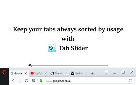 tab slider extension opera add ons slider tab
