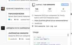 GitHub Hovercard extension - Opera add-ons