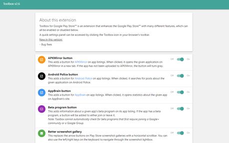 Toolbox For Google Play Store Extension Opera Add Ons