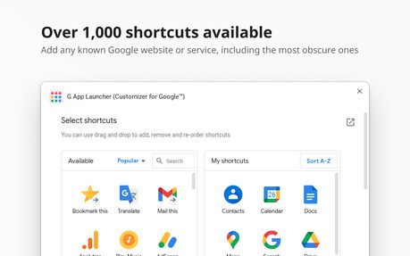 opera extensions shortcuts