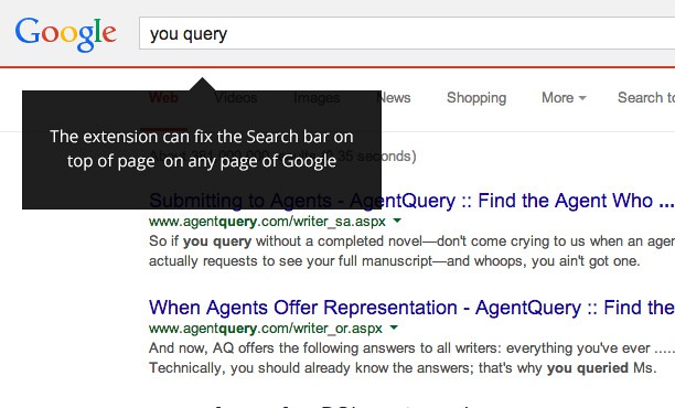 Search Bar Fixing For Google Extension Opera Add Ons