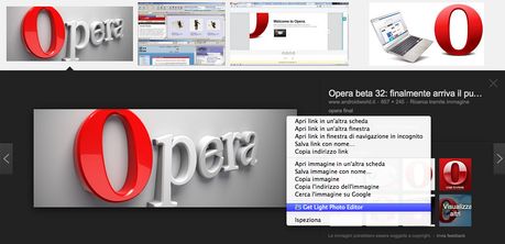 Расширение LightPhoto Editing - Дополнения Opera