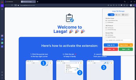 Extensión Lasga - Complementos de Opera