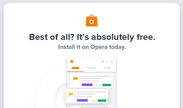 Avast SafePrice extension - Opera add-ons