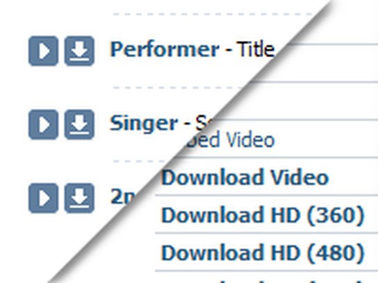 Leudachain VKontakte.ru Downloader - Tuilleadain Opera