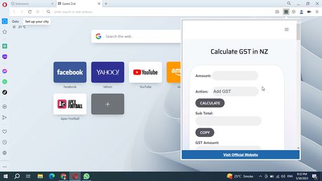 Extensión GST Info - Complementos de Opera