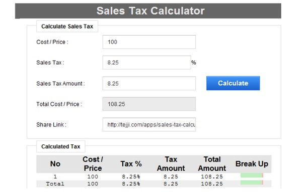 拡張機能 sales tax calculator opera アドオン
