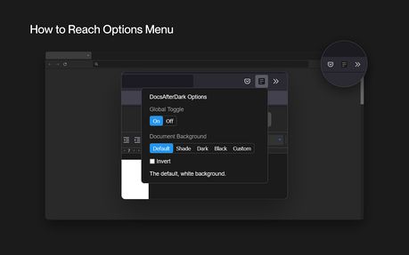 DocsAfterDark extension - Opera add-ons