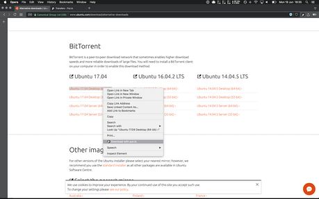 Extensión put.io - Complementos de Opera