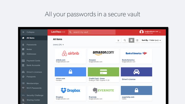 LastPass extension - Opera add-ons