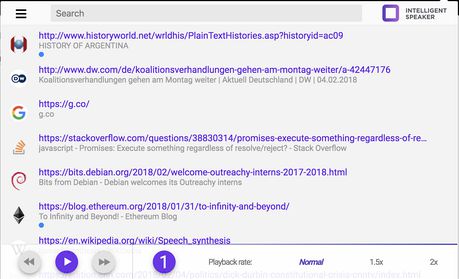 intelligent speaker chrome