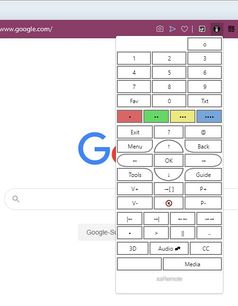 xaRemoteControl — Network remote control for TV extension - Opera add-ons