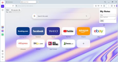 Note Taker extension - Opera add-ons