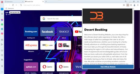 Desert Opera Extensión Desert Bookings - Complementos de Opera