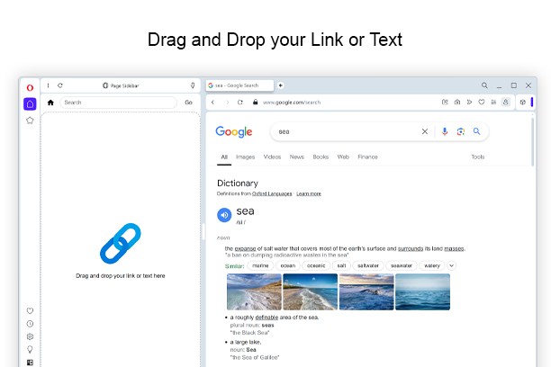 Расширение Page Sidebar | Open any page in side panel - Дополнения