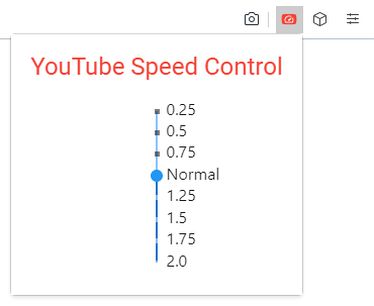 YouTube Speed Control extension - Opera add-ons