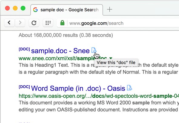 docs online viewer extension
