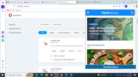 Extensión bacsidinhduong - Complementos de Opera