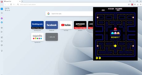 Pacman extension - Opera add-ons