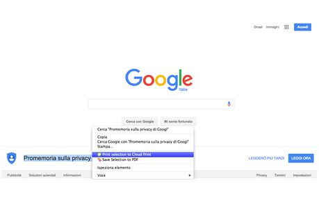google cloud print pdf