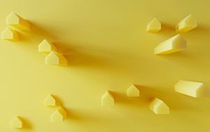 Ikona pakietu Home in Yellow