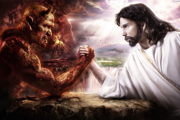 Jesus Vs Satan Wallpaper Opera Add Ons