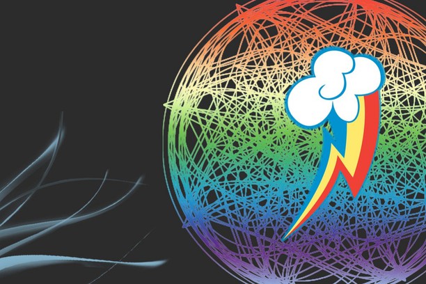 Wallpaper Rainbow Dash Cutie Mark My Little Pony Add On Opera
