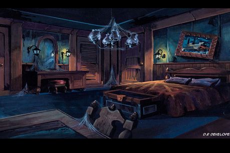 Isolated room wallpaper - Opera add-ons